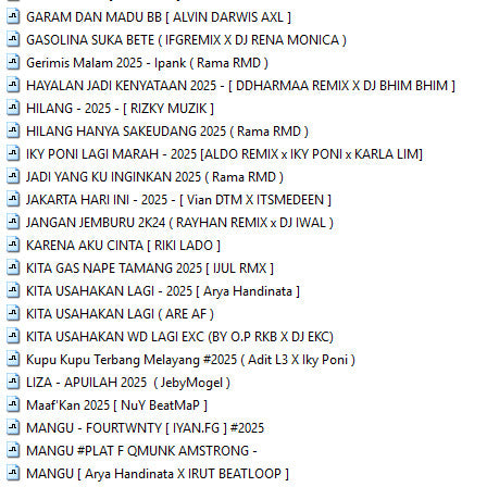 Breakbeat 2025 - Vol 2 Single DJ Terbaru[ MICHIGO STUDIO ]