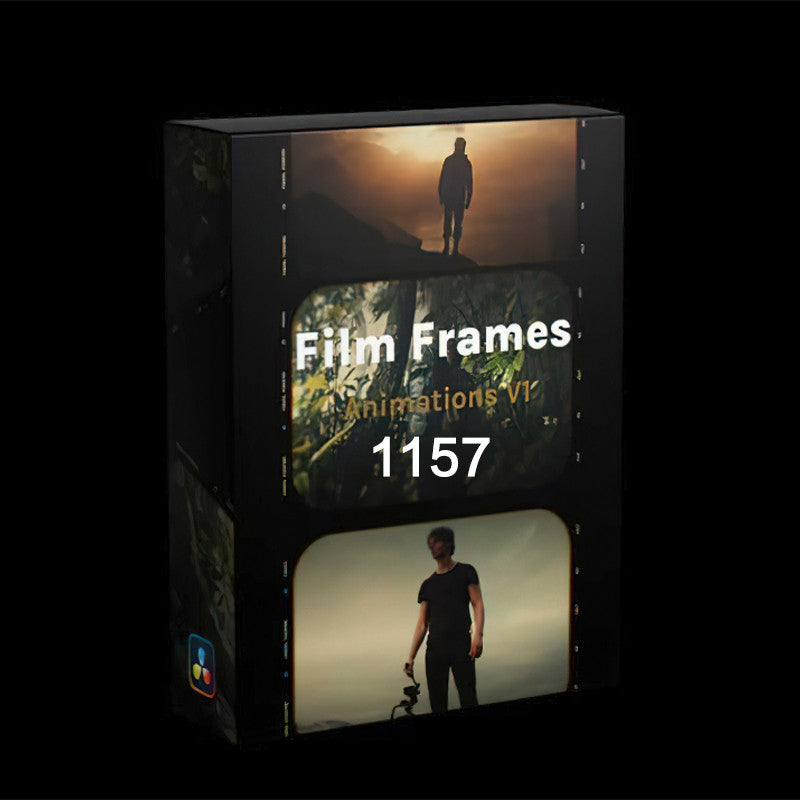 PLUGINS | 🎞️ DaVinci Plugin Film Aesthetic Frame Animation Presets Film Frames v1 [MICHIGO STUDIO]