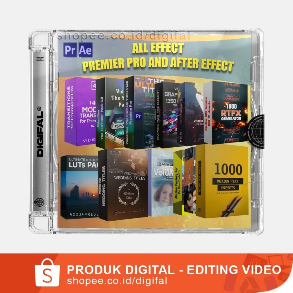 ALL EFFECT PREMIER PRO & AFTER EFFECT[ MICHIGO STUDIO ]