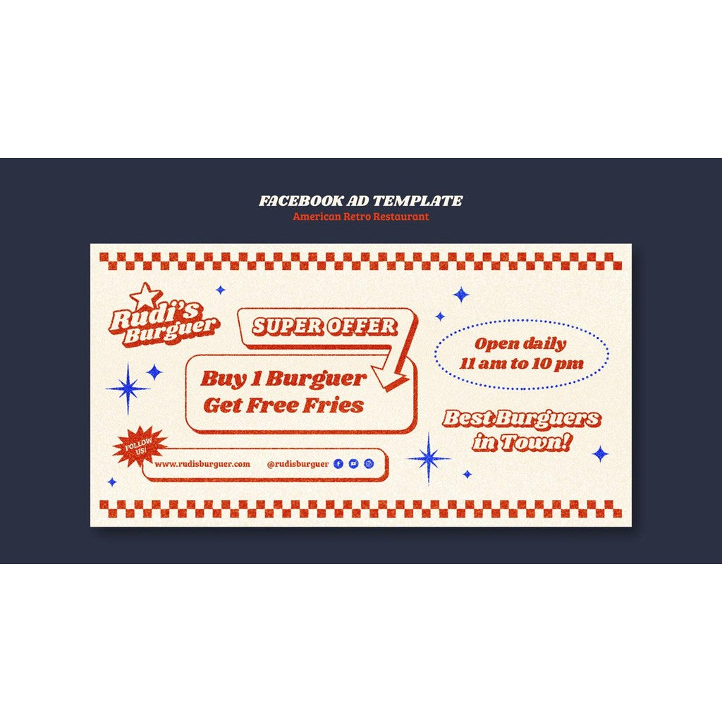 PSD | 🖼️ Retro Poster Template – Hand-Drawn Big Letter Illustration