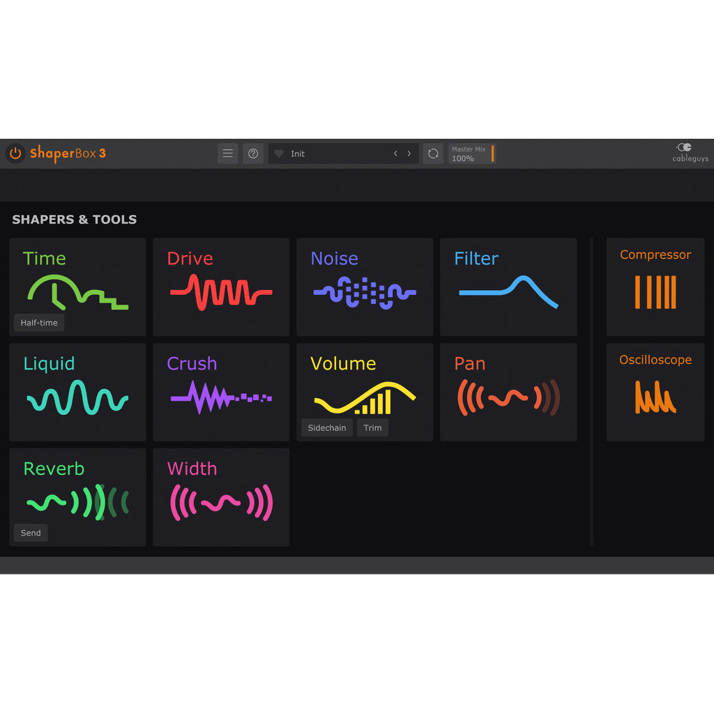 🎹 PLUGINS | Cableguys ShaperBox 3 🎶 Creative Filter, Rhythm & Modulation FX Plugin Win/Mac [ MICHIGO STUDIO ]