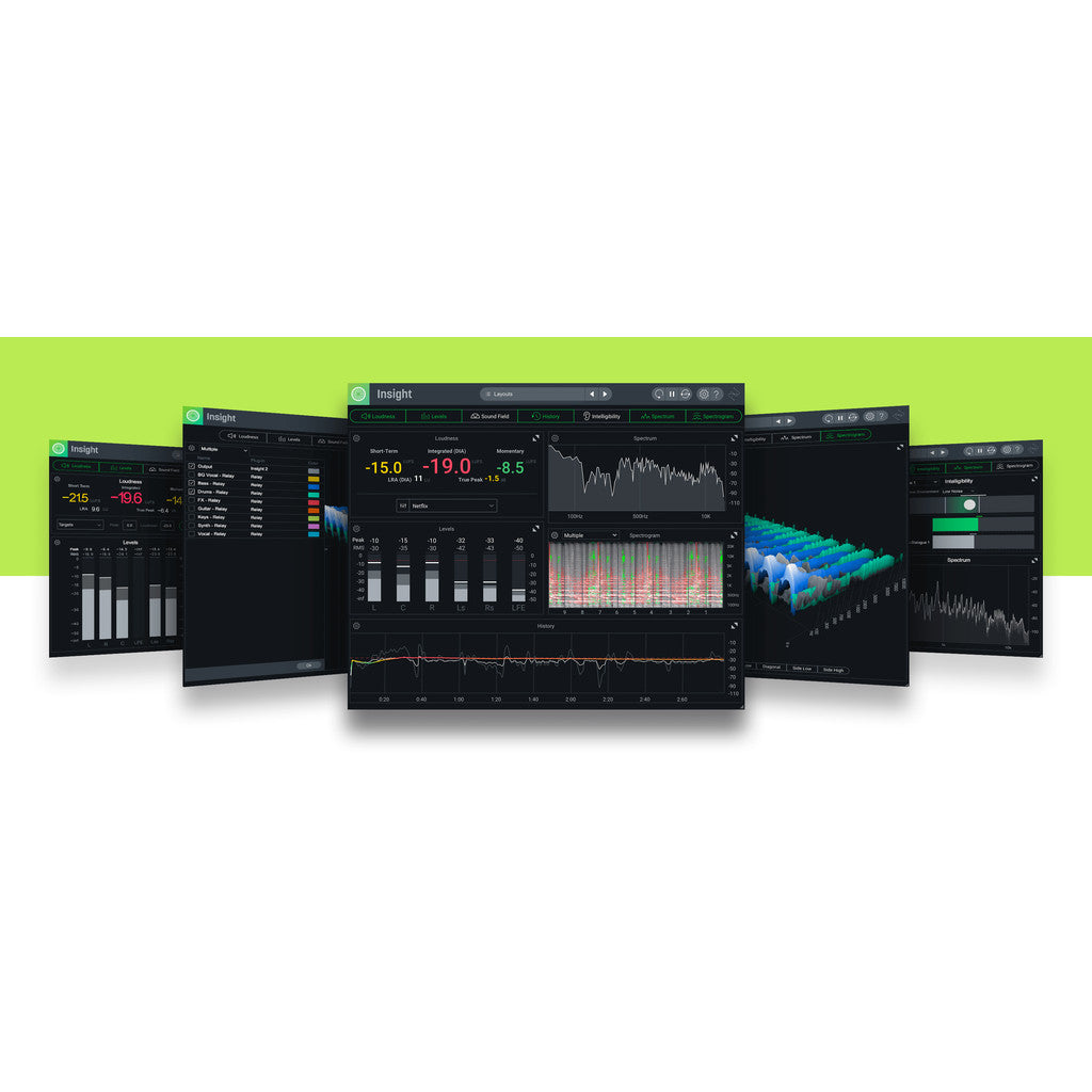 🎹 PLUGIN | iZotope Insight 2 2025 📊 Audio Analysis, Spectrum & Loudness Metering Plugin Win/Mac [ MICHIGO STUDIO ]