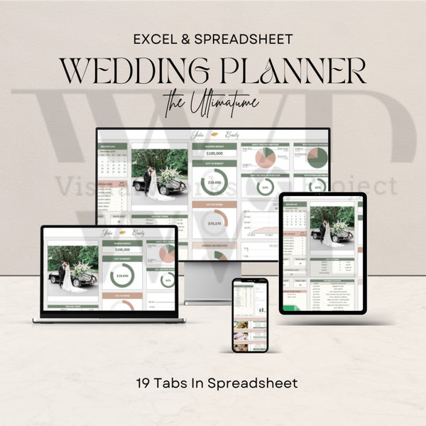 (59) Template Perencanaan Pernikahan | Wedding Planner Spreadsheet Wedding Budget Tracker Wedding Timeline Checklist Gue
