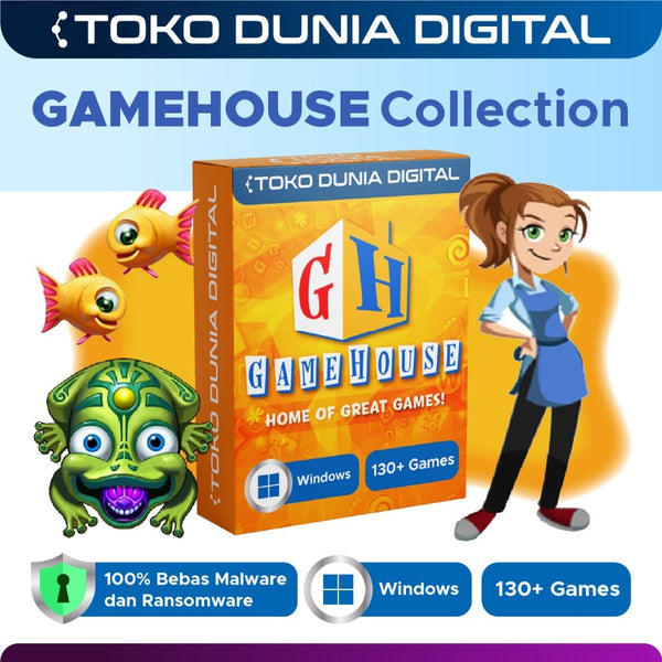 GAMEHOUSE Collection 150 | Kompilasi Mini Games | PC Games Windows | Game Jadul Retro Nostalgia[ MICHIGO STUDIO ]