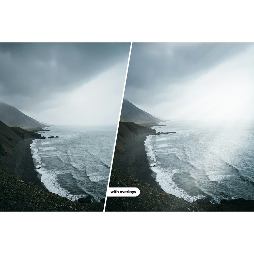 🌞 PNG OVERLAY 708 | Natural Sunlight Rays ☀️ Light Effect Pack for Photoshop Design [ MICHIGO STUDIO ]