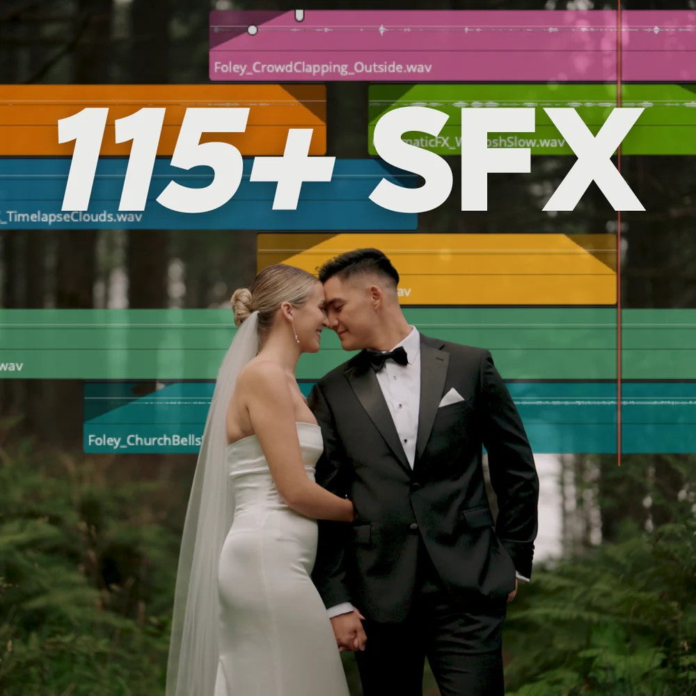 SFX | 💍 115 Onomatopoeia / Ambient / Transition Wedding Sound Effects Pack RunawayVows [MICHIGO STUDIO]