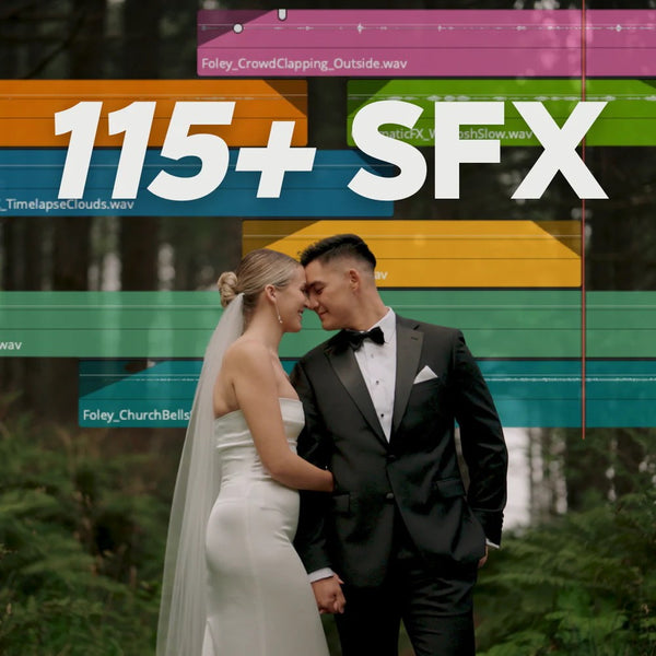 SFX | 💍 115 Onomatopoeia / Ambient / Transition Wedding Sound Effects Pack RunawayVows [MICHIGO STUDIO]