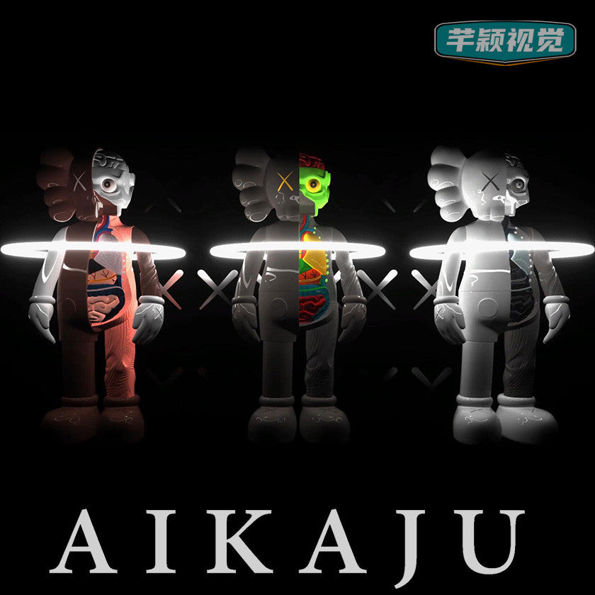 3D卡通动漫动感节奏KAWS公仔VJ视频 Bounce酒吧舞台LED背景VJ素材[ MICHIGO STUDIO ]