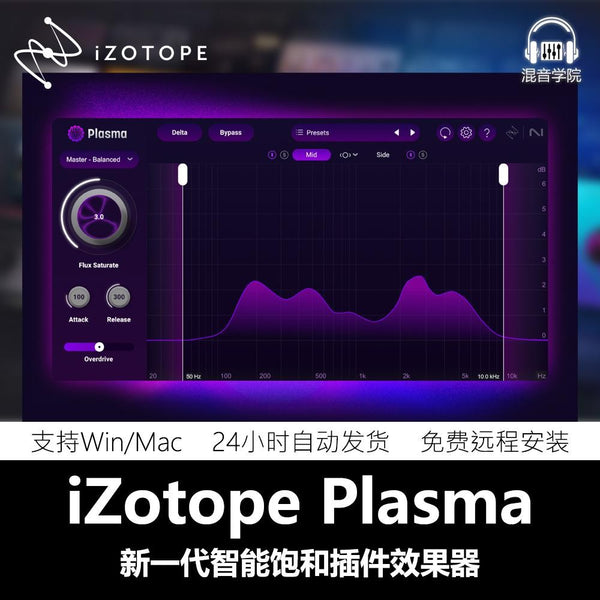 🎹 PLUGIN 158 | iZotope Plasma 2025 ⚡ Smart Saturation & Exciter Plugin for Mixing & Mastering PC/Mac [ MICHIGO STUDIO ]