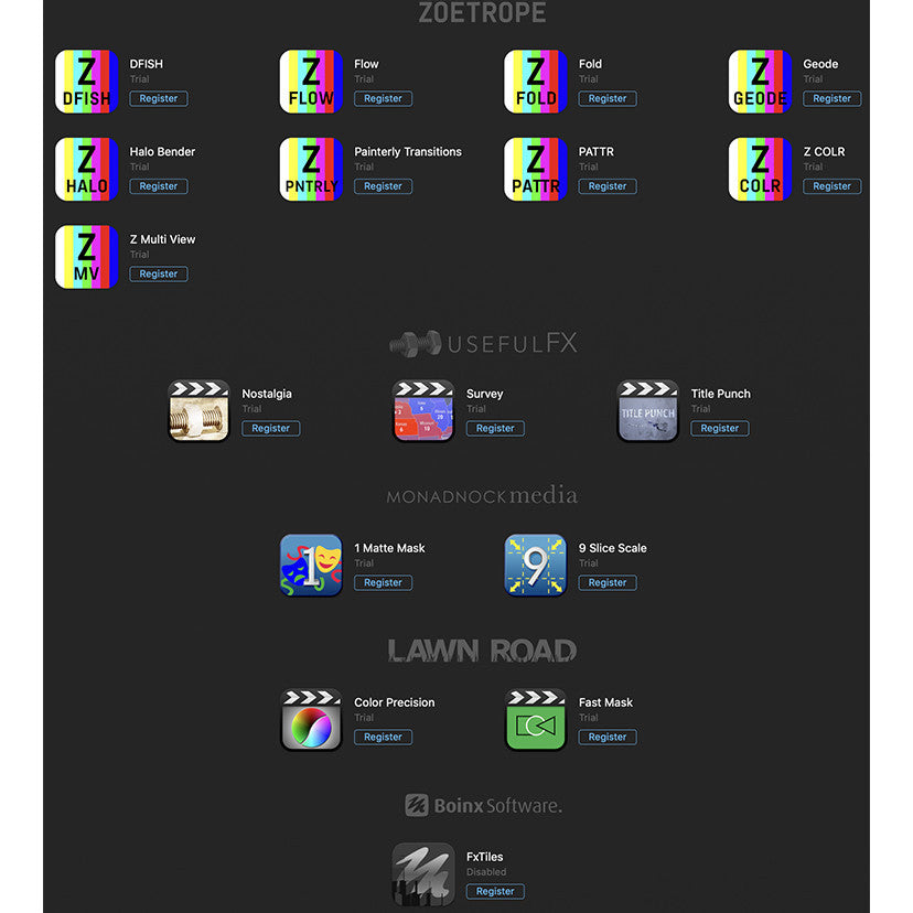 FxFactory Pro 8.0.24 Ultra-Powerful Visual Plugin Pack Supports Mac M1 FCPX/AE/PR 2025 [MICHIGO STUDIO]