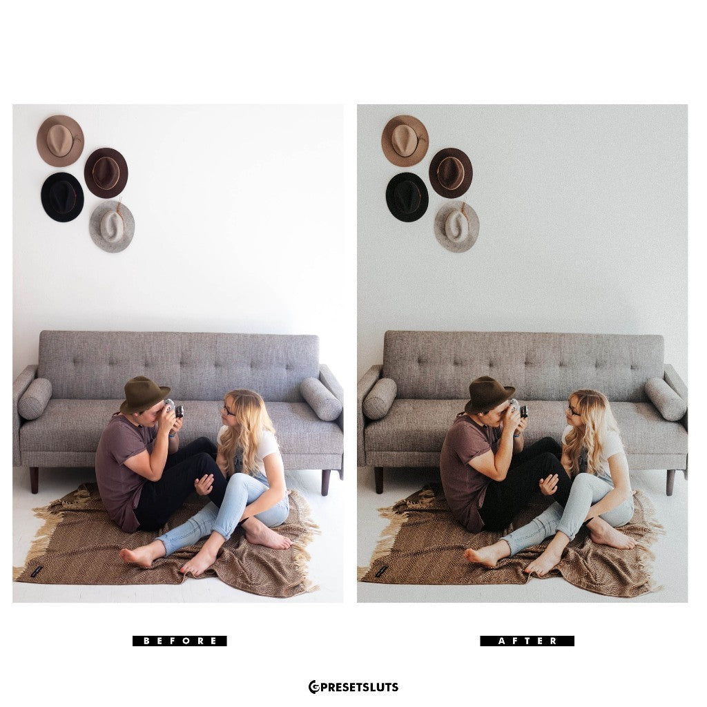 Homebody | Warm, Cozy, Minimal Lightroom Presets Desktop Mobile iOS Android[ MICHIGO STUDIO ]