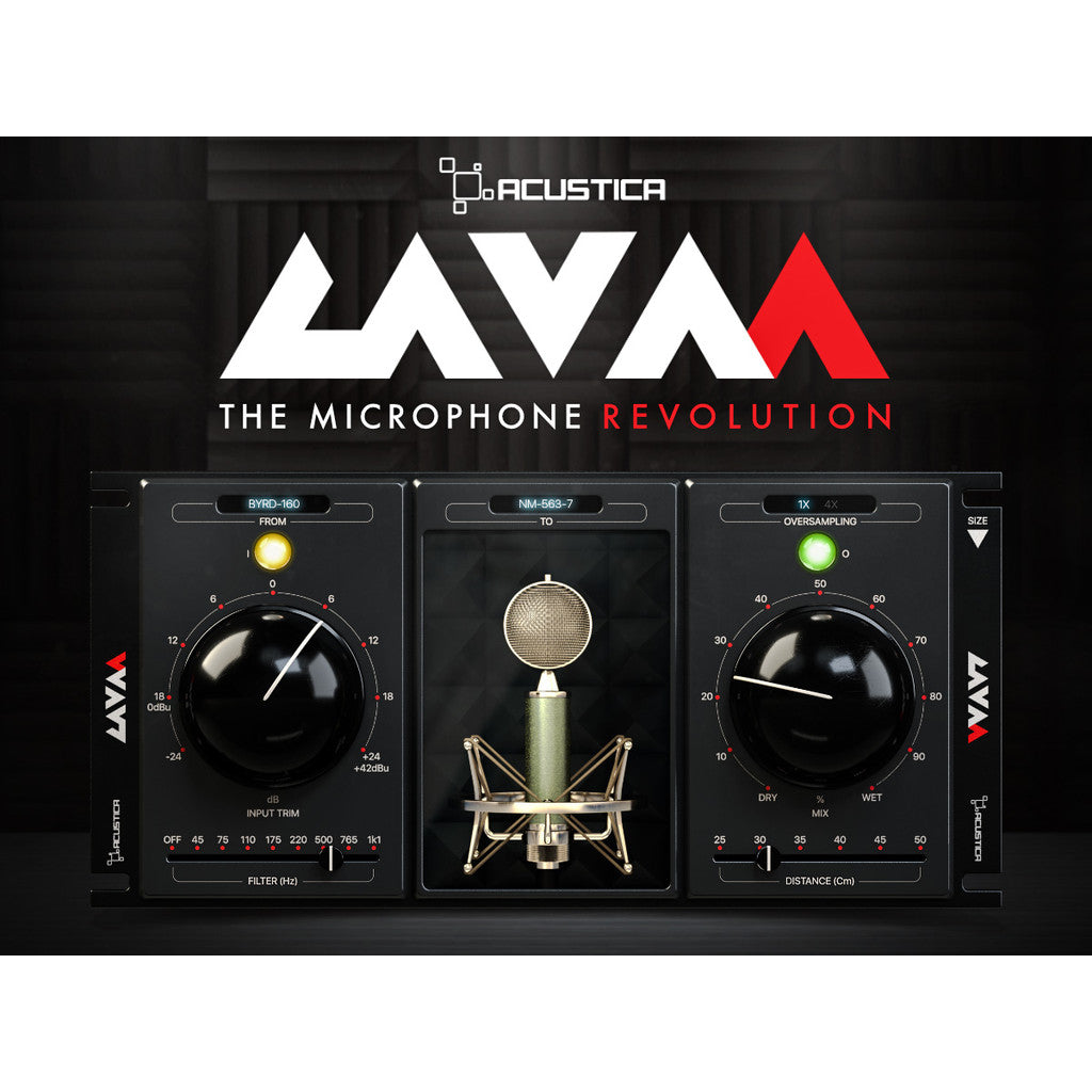 🎹 PLUGINS | Acustica Audio LAVA (2025) 🎶 Pro Microphone Modeling FX Plugin for Mixing Win/Mac [ MICHIGO STUDIO ]