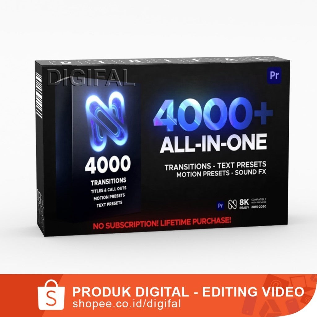 4000+ All in One Transitions For Premiere Pro[ MICHIGO STUDIO ]