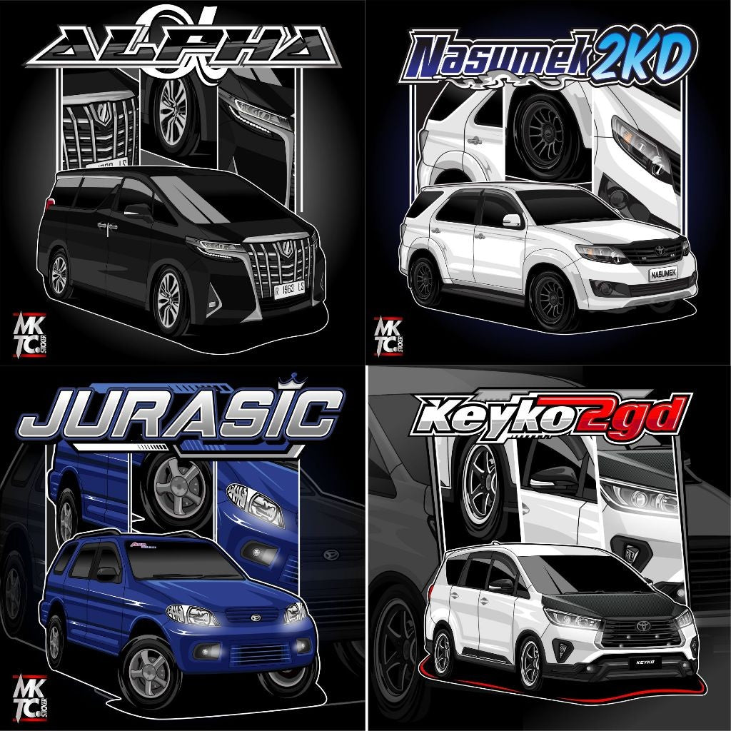 Custom Car Vector Design Service [ Michigo Studio ][ MICHIGO STUDIO ]