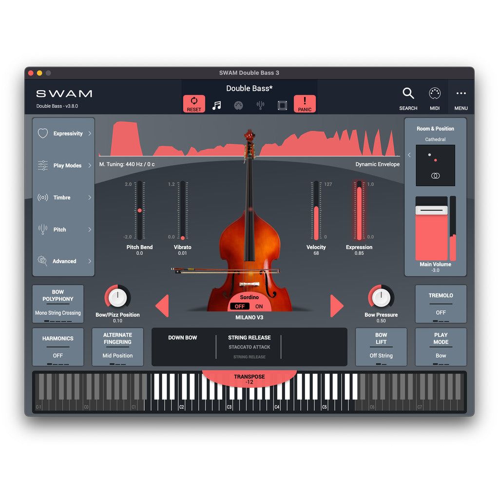 🎹 PLUGINS | Audio Modeling SWAM 3 (2025) 🎻 Virtual Orchestral Violin Instrument Plugin Win/Mac [ MICHIGO STUDIO ]