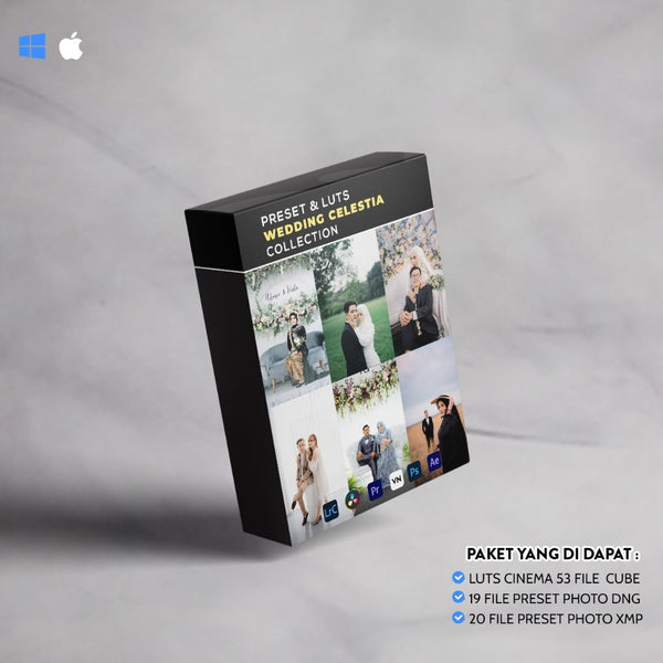 Preset Wedding  Collection  untuk Adobe Premiere Pro VN dan Davinci Resolve | Android iOS PC[ MICHIGO STUDIO ]