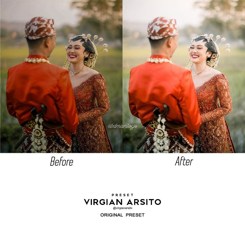 PRESET VIRGIAN ARSITO BEST SELLER[ MICHIGO STUDIO ]