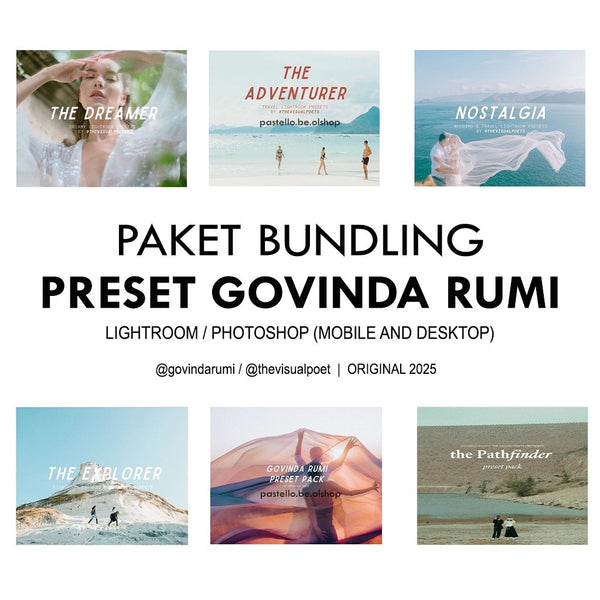 PRESET GOVINDARUMI COMPLETE PAKET BUNDLING GOVINDA RUMI[ MICHIGO STUDIO ]