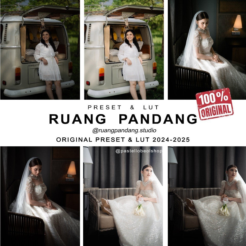 PRESET & LUTS RUANG PANDANG ORIGINAL 2024