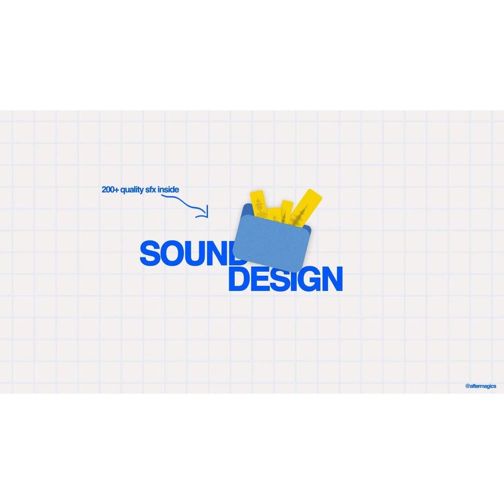 🎵 [Sound] 300+ high-quality video UI transitions & effects – AM Quality SOUND DESIGN Pack [MICHIGO STUDIO] 🎬✨