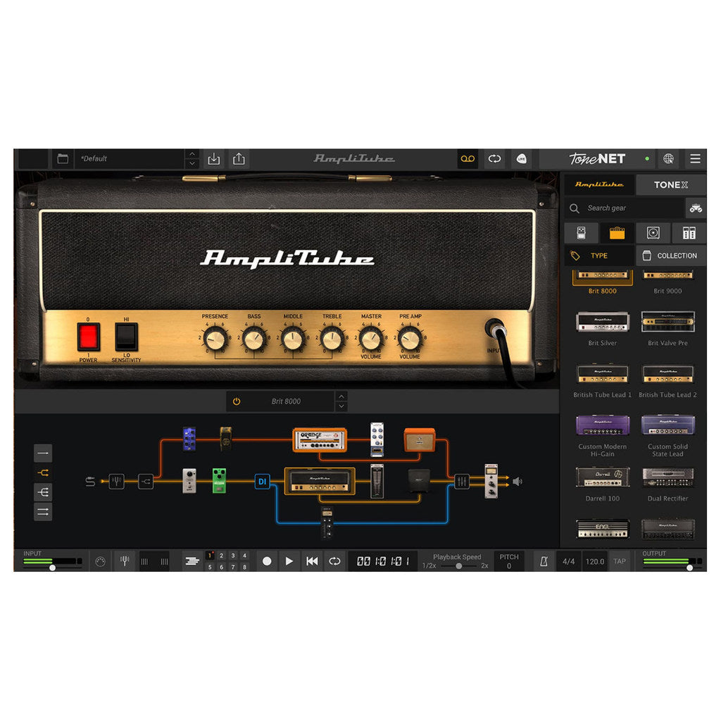 🎸 AmpliTube 5 MAX Plugin Electric Guitar Amp & Effects Suite with Full Presets [MICHIGO STUDIO]