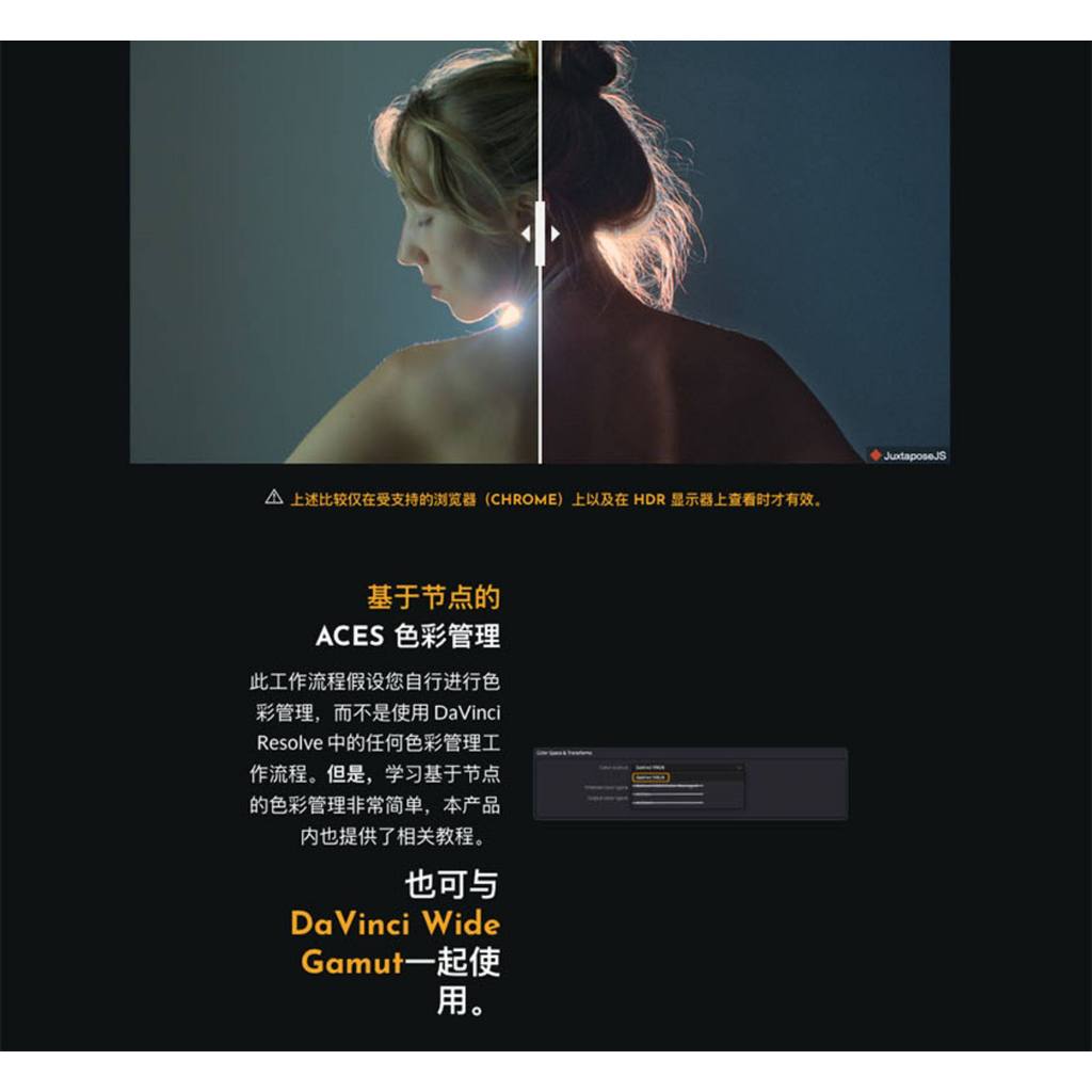 🎨 ACES Lite Look Library DaVinci Film Color Grading Preset Collection [MICHIGO STUDIO]