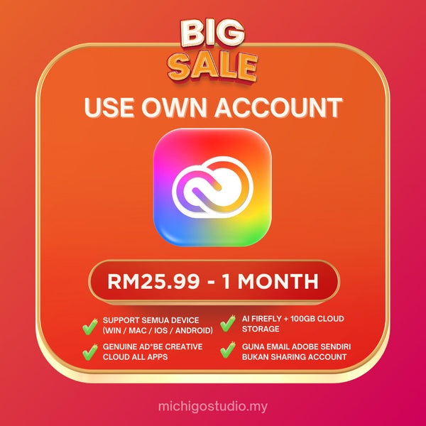 🔥 NEW! Adobe Creative Cloud All Apps | 14DAY / 1 Month License | Genuine | Photoshop Illustrator After Effects