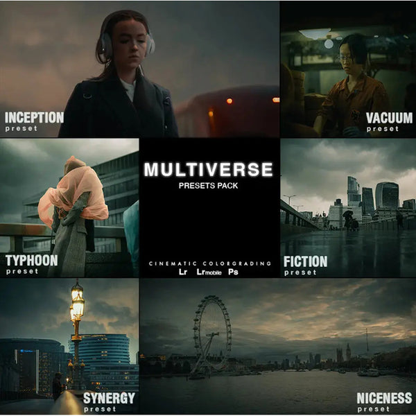 🌌 **10 XMP+DNG Cosmic Cinematic LR Presets – Pattakes Pictures: Multiverse [ MICHIGO STUDIO ]** ✨
