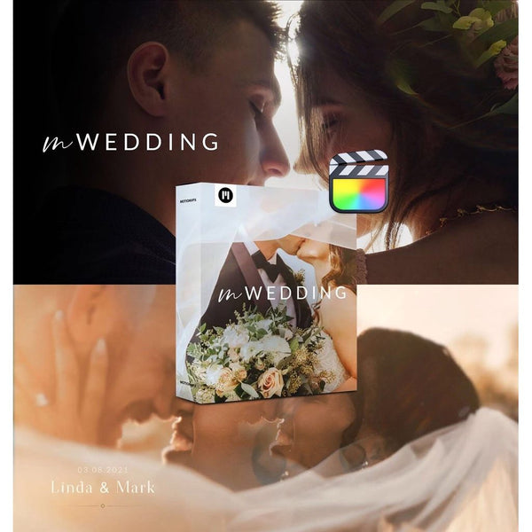 FCPX Wedding Video Toolkit 💍 LUTs, Titles & Effects Plugin [MICHIGO STUDIO]