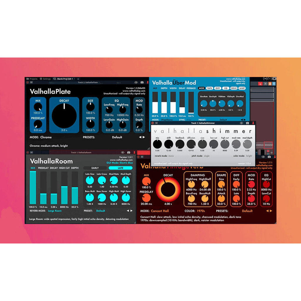 🌌 Valhalla DSP 2025 Bundle Reverb & Delay Effects incl. FutureVerb Full Win Mac [MICHIGO STUDIO]
