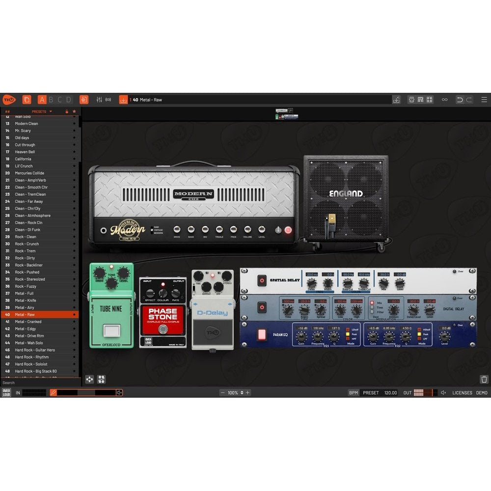 🎸 Overloud TH-U Premium 2 Pro Guitar Amp & Effects Simulator Plugin Win Mac [MICHIGO STUDIO]