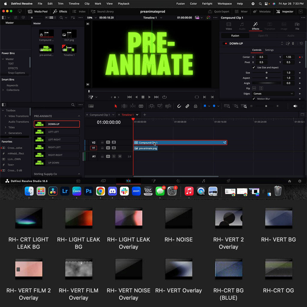 🎛️ **[PowerGrade]** Text animations, sound & transitions – Ryan Herrick [MICHIGO STUDIO] ✨🎬🎵