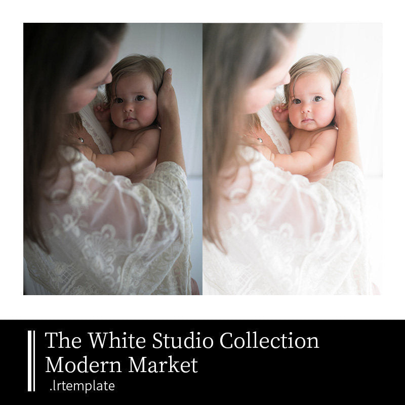 🎨 [LR Preset] Clean bright white portrait presets – children, babies & wedding photography [MICHIGO STUDIO] 👶💍📸✨