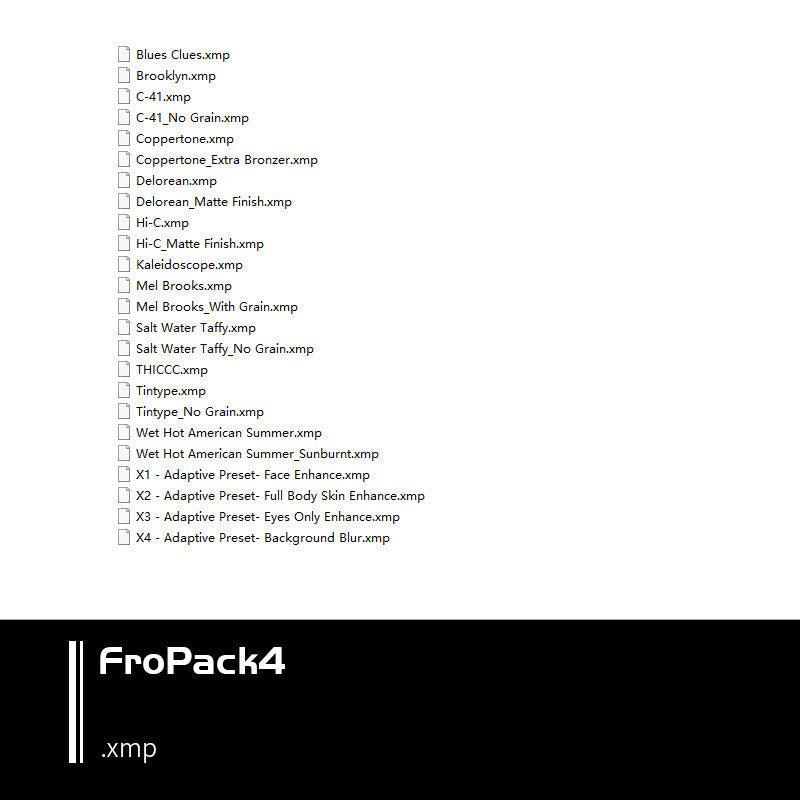 🎨 [LR Preset] FroPack 4 – Jared Polin afro-style photo color grading presets [MICHIGO STUDIO] ✨📸