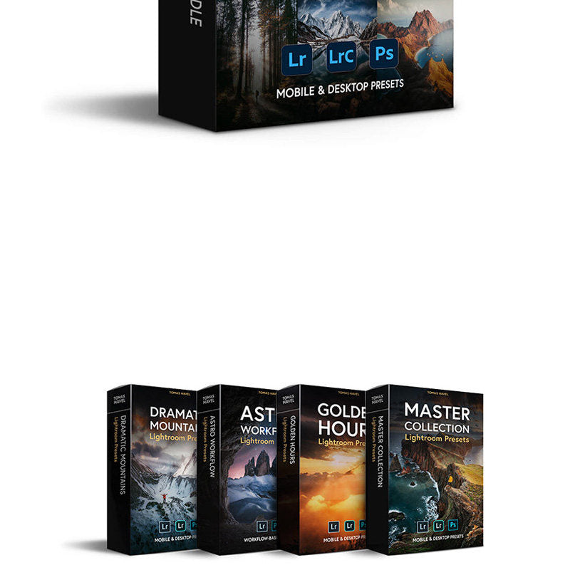🎨 [LR Preset] Thomas Havel – NatGeo-style landscape & travel winter presets [MICHIGO STUDIO] 🏔️📸✨