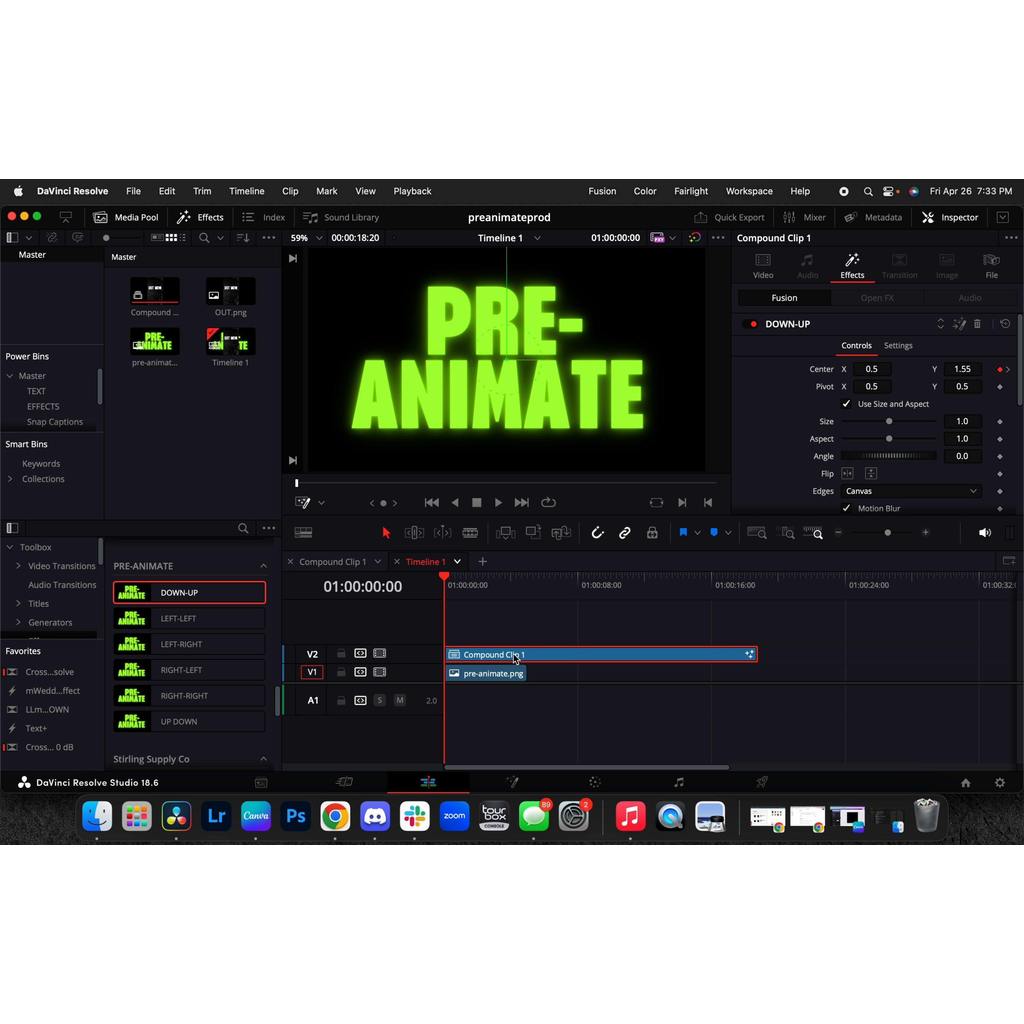 🎛️ **[PowerGrade]** Text animations, sound & transitions – Ryan Herrick [MICHIGO STUDIO] ✨🎬🎵