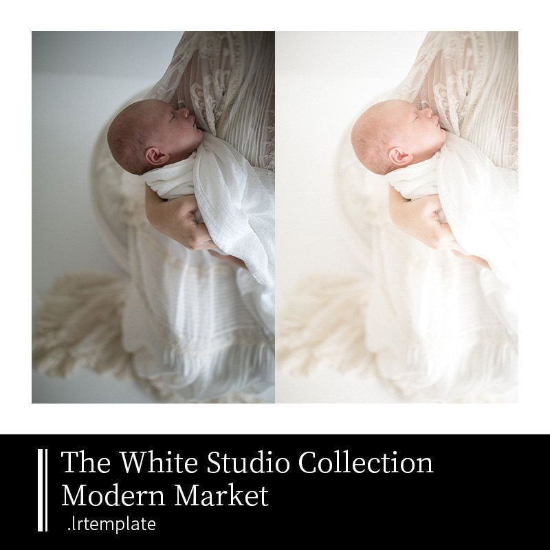 🎨 [LR Preset] Clean bright white portrait presets – children, babies & wedding photography [MICHIGO STUDIO] 👶💍📸✨