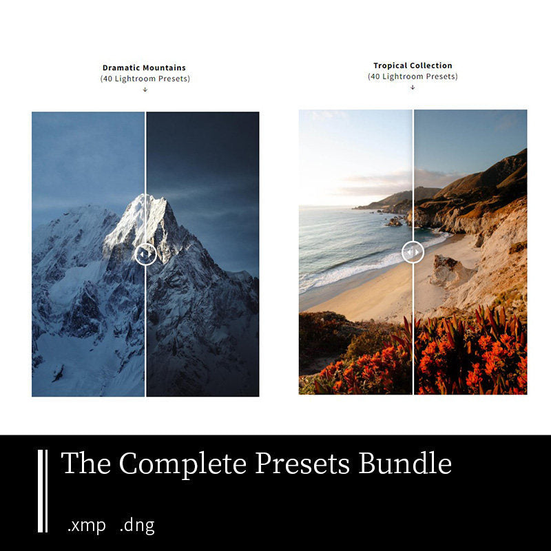 🎨 [LR Preset] Thomas Havel – NatGeo-style landscape & travel winter presets [MICHIGO STUDIO] 🏔️📸✨