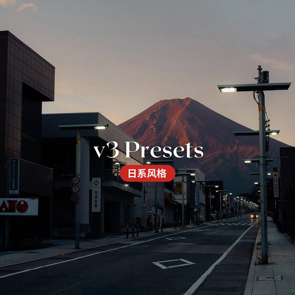 🎨 [LR Preset] 7 Japanese-style cinematic travel, street & portrait photography – V3 Presets [MICHIGO STUDIO] 🌸📸✨