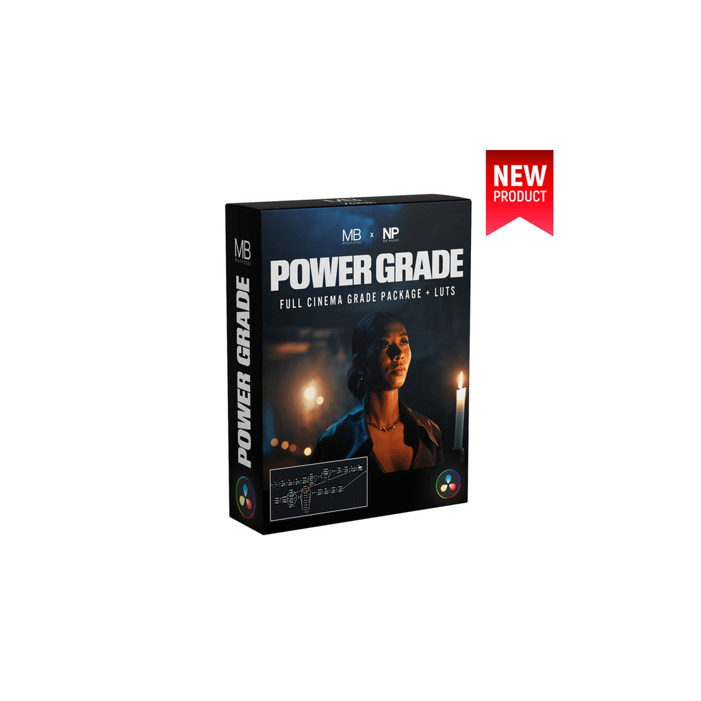 🎬 [PowerGrade] Cinematic Color Grading for DaVinci Resolve
Mark Bone – PowerGrade – MB+NP — [MICHIGO STUDIO] 🎥✨