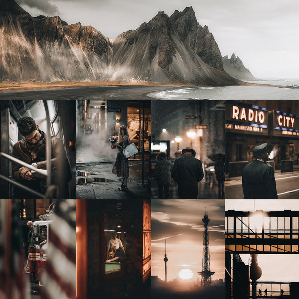 🎬 **PR/FCPX Cinematic Travel & Portrait – LR/PS & LUTs VN ** 🌍✨