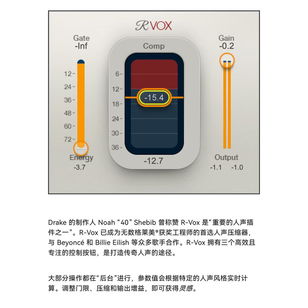 🎤 Renaissance Vox RVox Plugin Vocal Compressor, Limiter & Enhancer Effect Win Mac [MICHIGO STUDIO]