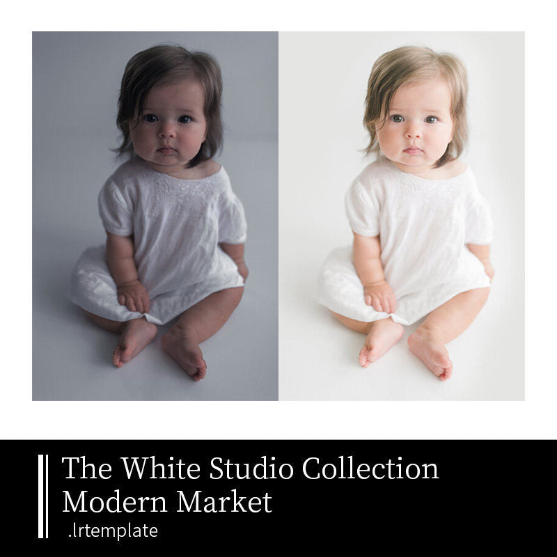🎨 [LR Preset] Clean bright white portrait presets – children, babies & wedding photography [MICHIGO STUDIO] 👶💍📸✨