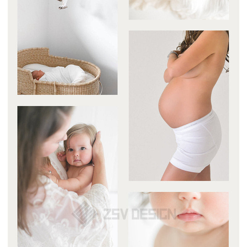 🎨 [LR Preset] Clean bright white portrait presets – children, babies & wedding photography [MICHIGO STUDIO] 👶💍📸✨