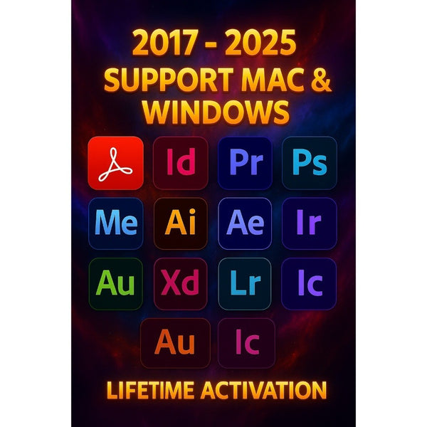 [SELF REDEEM] ALL-IN-1 Adobe Master collection 2017-2025 | EASY INSTALL |   [WIN/MAC]