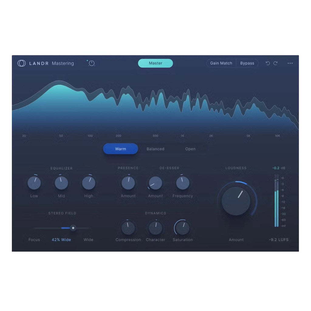 🤖 LANDR Mastering Pro Plugin AI One-Click Mixing & Mastering Audio Post Effects Win Mac [MICHIGO STUDIO]