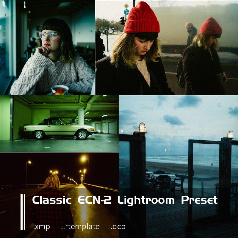 🎞️ **LR Cinematic Vintage Film Emulation TCP Presets – ECN-2 Camera Profile [ MICHIGO STUDIO ]** 📸✨
