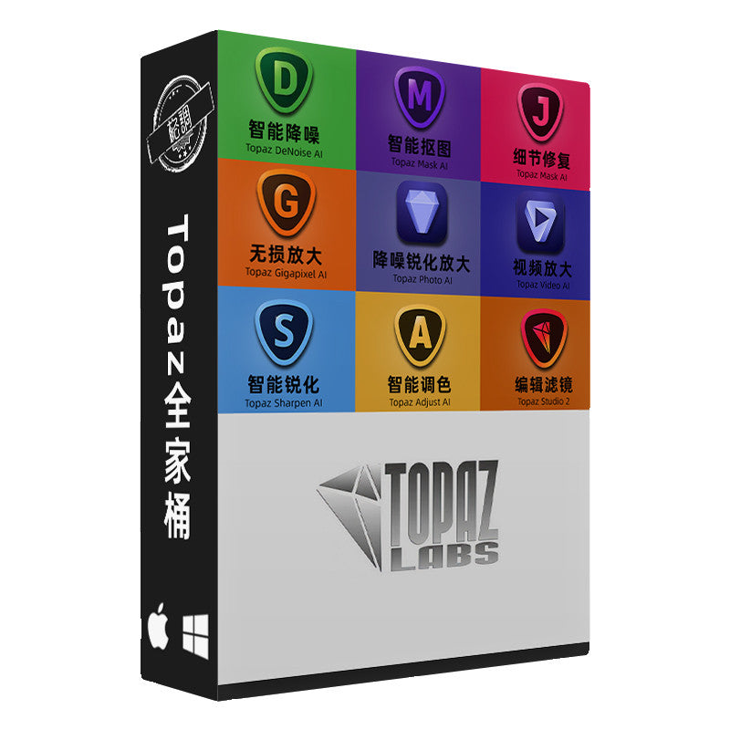 🤖 Topaz AI Bundle Photo & Video Enhance, Deblur, DeNoise & Upscale AI Tools [MICHIGO STUDIO]