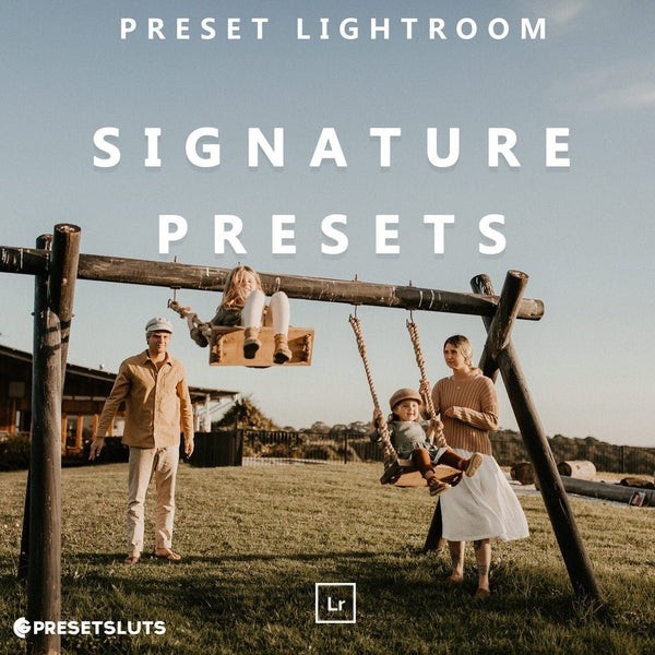 Signature Lightroom Preset Desktop IOS Android