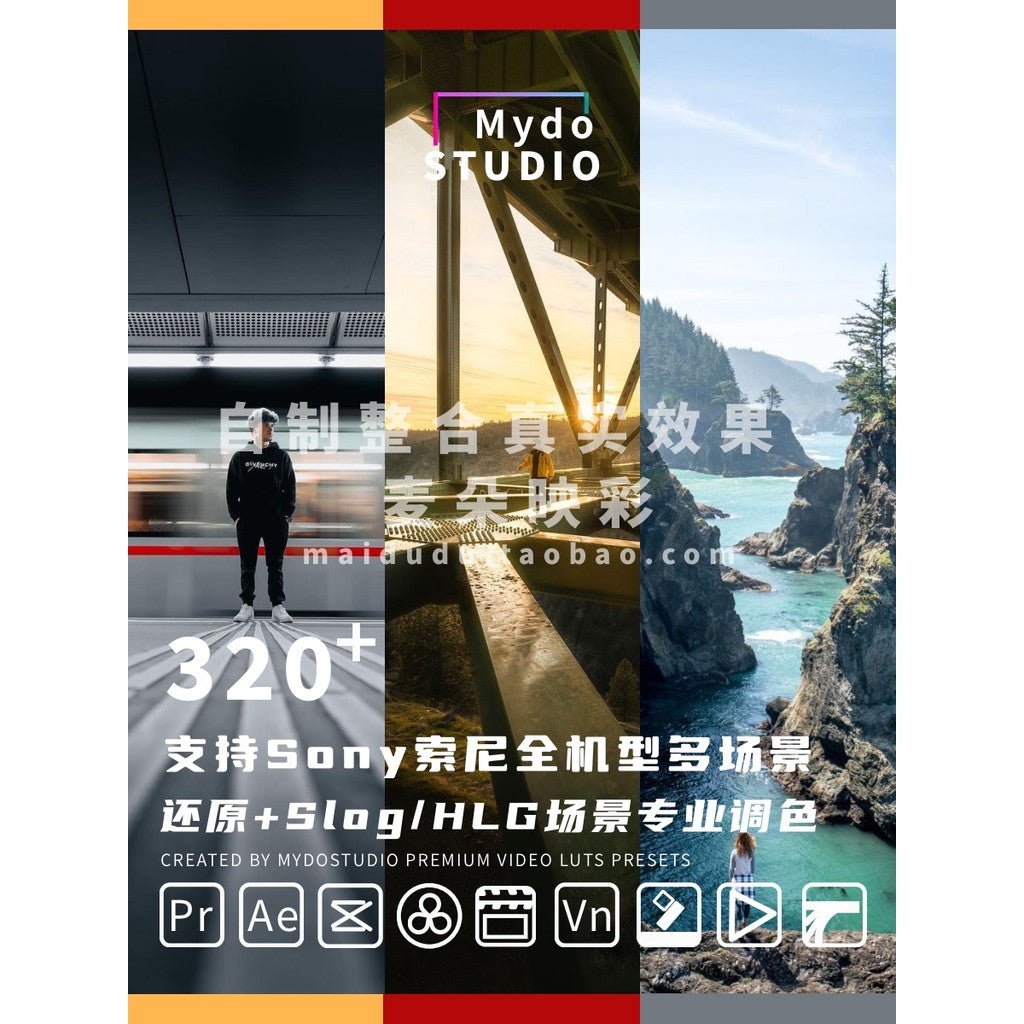 🎬 Sony Cine / HLG / SLOG Master LUTs 🎥 For DaVinci / CapCut / PR / FCPX [ MICHIGO STUDIO ] - MICHIGO STUDIO